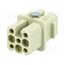 09360083101 Connector: HDC; contact insert; female; 10A; 50V; Han® D; PIN: 8 vrWgmyiLCgTqR0RjnAZZUiDk-OH1FkWUc71pyNkS96U