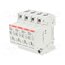 OVR T1-T2 4L 12.5-275S P QS Surge arrester; Type 1+2; Poles: 4; In 8/20us: 80kA; -40÷80°C; IP20 L1lhRWDfUiKsrEnEjYZQcV0UgTtYoY_HEzXK5Kq-Zo8