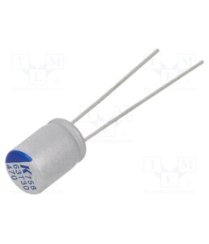 A758EK477M0JAAE015 Capacitor: polymer; low ESR; 470uF; 6.3VDC; THT; ESR: 15mΩ; A758 tXEOVQ4MAwiozortzoWH_mf1dB333muA_9AzGfA9sr8