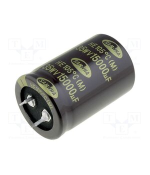 HE1V159M30045HA Capacitor: electrolytic; SNAP-IN; 15000uF; 35VDC; Ø30x45mm; ±20% Woj0XpQH-NqX9G4bY5hioRKgtvvzckSZshPdJK_LjJg