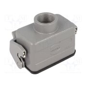 09300101751 Enclosure for connectors: HDC; size 10B; for cable; Han® B; IP65 uh1nIR89WC0HXoPJxWemG4BImBfTWXcEMIW1ZT8r7sE