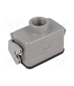 09300101751 Enclosure for connectors: HDC; size 10B; for cable; Han® B; IP65 uh1nIR89WC0HXoPJxWemG4BImBfTWXcEMIW1ZT8r7sE