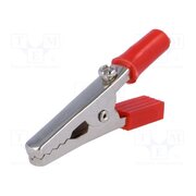 CRCL11-R Crocodile clip; 60VDC; red; Grip capac: max.15mm; Socket size: 4mm 9J1DEqJ5vuGB_-hpou9-OnV66-zY9p0YsQV4a9ixp_0