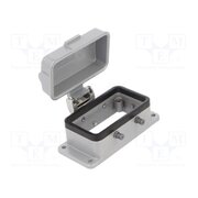 10033000 Enclosure for connectors: HDC; size H-B 10; for panel mounting 99oehHV1lOSIRanKycYZ2a1xqIBUGqNRwClA5ZvcojY