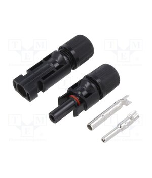 DS1162-01-AC6B12 Connector: solar; plug; male + female; 30A; 1kV; IP67; for cable df6jIE1qhLBWITRGEvkSX-PylATszzitHKjsoOBvAwY