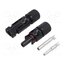DS1162-01-AC6B12 Connector: solar; plug; male + female; 30A; 1kV; IP67; for cable df6jIE1qhLBWITRGEvkSX-PylATszzitHKjsoOBvAwY