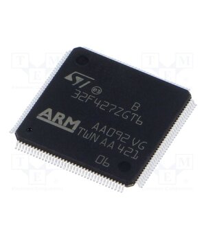 STM32F427ZGT6 IC: STM32 ARM microcontroller; 180MHz; LQFP144; 1.8÷3.6VDC EmydNt8oNwm3Qa1N0iCc_yl_FdvK8uCIXbCoS8DWpbo