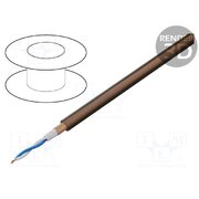 T32 BROWN Wire: microphone cable; 2x0.22mm2; brown; OFC; -15÷70°C Tsd5XnpHSokUsUOIdjJ6PxfX6hBug8CXJfWBL85ti20