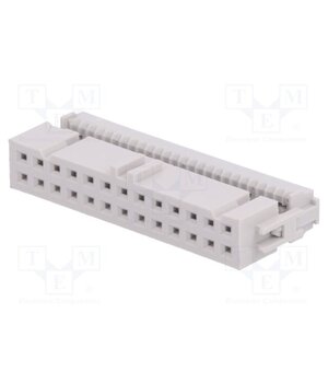 71600-126LF Connector: IDC; plug; female; PIN: 26; Quickie; IDC; 2.54mm; 2x13 jtvWLnrVhLia5Ky3PyICvvpYFq0eapS701YWOHV4dUE