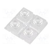 C13233_HB-2X2-M LED lens; square; transparent; 25÷32°; H: 8.5mm; Body dim: 50x50mm hNTUGmMyRIDT_IzTcwZoVFnQjtzoKGZJIp3yoMSXv34