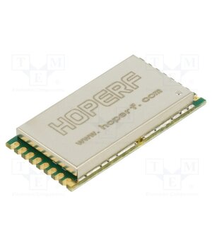 RFM95PW-915S2 Module: transceiver; RF; FSK,GFSK,GMSK,LoRa,MSK,OOK; 915MHz; SMD Y8XWXrdV_L8ZLsj_dq-2nbUjgklspY7ljbprIx-8EtI