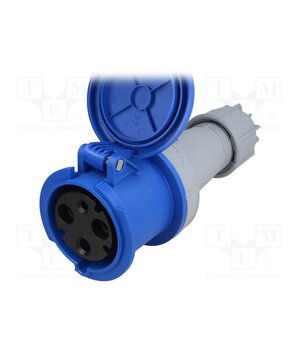 2331-6 Connector: AC supply; socket; female; 63A; 230VAC; IEC 60309; IP44 DoRtIHquqBOAhUyERJm2ErlnXtmZORynbbrMUcvuncA