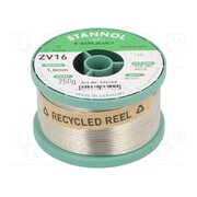 576102 Tin; lead free; Sn99,3Cu0,7; 1mm; 250g; reel; 1.6%; Flux: SW33; ZV16 W0-oxKWbV5vbGx7H06GDM3168FXkrO7klc2KhqU92ns