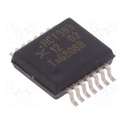74HCT393DB,112 IC: digital; 4bit,binary counter; Ch: 2; CMOS,TTL; SMD; SSOP16; HCT gX0QulsfiR-VpIf6JKgR92bpuzx_QDTY2hXbazFn_tQ