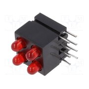 1801.2220 LED; in housing; 2.8mm; No.of diodes: 4; red; 20mA; 60°; 1.2÷4mcd -UHEXr4tyTWYtLFyt7PTX69GYrmBPP8fVqYs6KIotvc