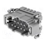 09330102616 Connector: HDC; contact insert; male; 16A; 500V; Han® ES; PIN: 10 Aeoasce9cN-26kL__HTFuakGoHs1HOWsEjkIcaMeaGw