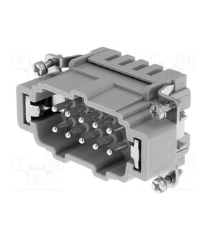 09330102616 Connector: HDC; contact insert; male; 16A; 500V; Han® ES; PIN: 10 Aeoasce9cN-26kL__HTFuakGoHs1HOWsEjkIcaMeaGw