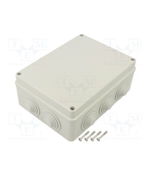 685.007 Enclosure: junction box; X: 148mm; Y: 198mm; Z: 79mm; wall mount -YZ3qEYPITloQw2n5vbYjuvnpZZoTgorYWqAeypq2yE