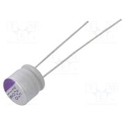 16SEPC100M Capacitor: polymer; 100uF; 16VDC; THT; ±20%; Ø6.3x6mm; OS-CON SEPC q2jU3fTt8xJjIMCZooAiVS9TuWBumGlX7ucW8kPwr20