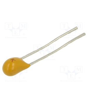 TAP156K016SCS Capacitor: tantalum; 15uF; 16VDC; THT; ±10%; -55÷125°C; TAP; 2.5mm vNqBpgu8Uu0zUFy6xVUZtwvcLCovveHBoJIHjFUxrjI