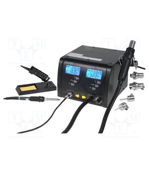 SP-1011DLR Station: hot air; digital,with push-buttons; 160÷480°C; ESD K810GcCv4ZbJhv17KhaIbyzbjV7c4mISqDWQO_u77rI