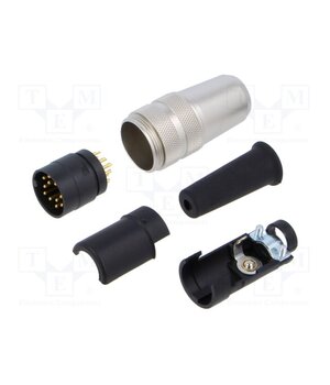 09 0329 00 12 Connector: M16; plug; male; PIN: 12; 3A; 32V; 680; soldering; straight xTDFfzztVzOS54xFTZQiYQjQwmrpXNfyj4LnpY-i8wQ