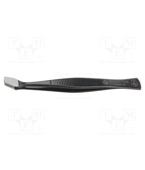 5-864-13 Tweezers; Blade tip shape: shovel; Tweezers len: 105mm; ESD wimmc-KFxim0BFbemECXmyyiXlso5bjj_qY7SPkvDxM