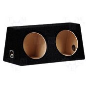 C1230X2 BLACK Car loudspeaker enclosure; MDF; black; 300mm; Grooving: 322mm Rcq5qpg40s62hRTinorl5-p5Fr3BacRZ1sTidBmvAzQ