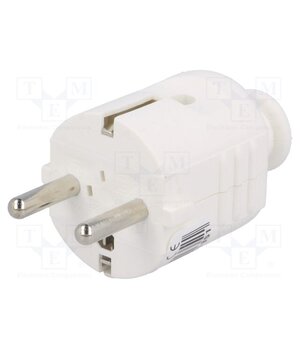 08266 Connector: AC supply; male; plug; 2P+PE; 230VAC; 16A; white; PIN: 3 -u0IDHqm783Os4BeTrfvDrrPlmb-VDafFi0pgrmNXSE