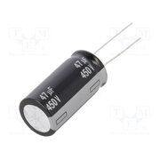 EEUEE2W470 Capacitor: electrolytic; THT; 47uF; 450VDC; Ø16x31.5mm; ±20%; EE RLN2ZIT3etnJoyRPH2RzJBGf4pWaSgtMkRCzcxgd5vg