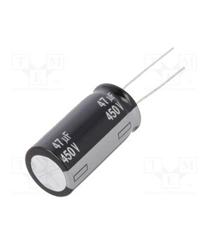 EEUEE2W470 Capacitor: electrolytic; THT; 47uF; 450VDC; Ø16x31.5mm; ±20%; EE RLN2ZIT3etnJoyRPH2RzJBGf4pWaSgtMkRCzcxgd5vg