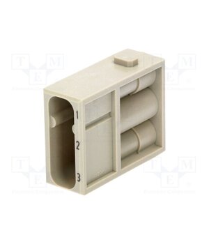 09140033001 Connector: HDC; module; male; 40A; 690V; Han-Modular®; PIN: 3; Han® C Ckr9dpEiUxw0q_Bjjd7Pzr7mvXF0KpyFo2717qPz1Yw