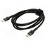 CATKLF-GG1 Cable; USB C plug,both sides; 1m; black; textile; 60W RKksWVC3fJYd_1Y7-CpwUaSg5l-3qqwY-WASX2TeYBg