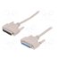 AK-610201-100-E Cable; D-Sub 25pin socket,D-Sub 25pin plug; 10m; beige; Core: Cu Gj_iQINo4CqHs2Af3x9Sjt8iZSXsAtV7VsP0rVGoUgA