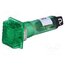 NSL-G Indicator: with FLUO neon lamp; prominent; green; 230VAC; plastic AMZ9SxmdArsDGrpcVGvYBcfOXm241GoxH3Ds0ri_YaU