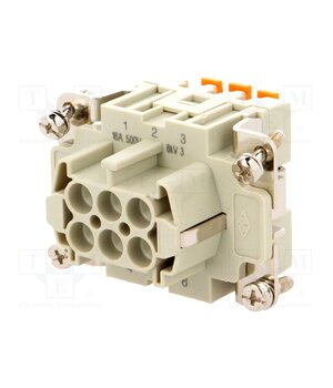 CSHF 06 Connector: HDC; contact insert; female; CSH; PIN: 6; 16A; 600V; 6+PE LAERhEdij953SZ6UKZ8FLcY4qktu7-HNhRHEBOiSdek
