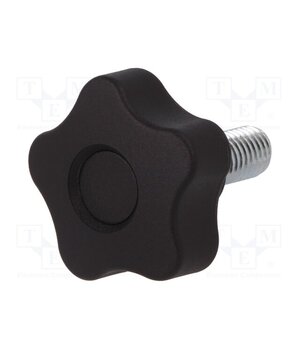VCT.40 P-M10X20-C9 Knob; Ø: 40mm; Ext.thread: M10; 20mm; H: 23mm; technopolymer PP sUrPR6JgkLy_TVgOk4x_NpLLUpXzl8nVgLwZbOGZAMQ
