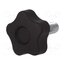VCT.40 P-M10X20-C9 Knob; Ø: 40mm; Ext.thread: M10; 20mm; H: 23mm; technopolymer PP sUrPR6JgkLy_TVgOk4x_NpLLUpXzl8nVgLwZbOGZAMQ