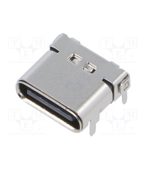 USB4230-03-A Connector: USB C; socket; SMT; PIN: 24; horizontal; top board mount YU2W6ODaoIu5ZMW6T-2m9gkVWqIkAwsPFqYbw_FBC00