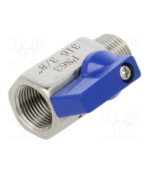 FMZK1 38WZ Ball valve; acid resistant steel AISI 316; PTFE; max.63bar; 43mm vAsAJlck_X2HMrn1l3OOaU9S0DXNXaY7uZp9PFAhcfw