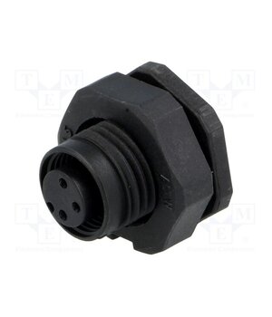 MSAP-03PFFP-SF8002 Connector: M12; socket; PIN: 3; female; 250V; IP68; THT; plastic; 4A ucNU2SkOR4eWkcIp9UHXj51xKomTgjbnZk7kugimA5M
