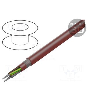 23196 Wire; SiHF-C-Si; 4G10mm2; Cu; stranded; silicone; brown-red VENm83zD3vyIOCV-Fc2voKVk1OK2HvC-zTrKmkumkys
