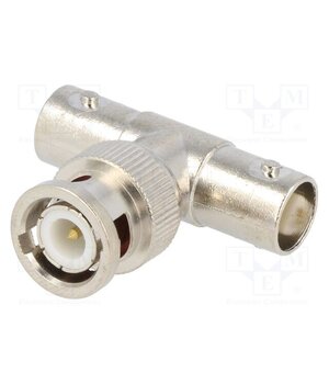 H3149 ZINC T adapter; BNC socket x2,BNC plug V7rJMaNWuOLHNvK1pxgoEE16Wfa1KXhFJPHg0mO6iuE