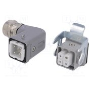 C14610E0039264 Connector: HDC; male + female; 10A; 400V; PIN: 4; 3+PE; size A3; M20 yiWMzjCd5PcSNqwKoV2JCN0fvHgj6qJ-Lq698BTDycw
