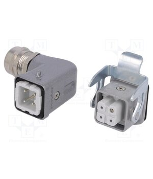 C14610E0039264 Connector: HDC; male + female; 10A; 400V; PIN: 4; 3+PE; size A3; M20 yiWMzjCd5PcSNqwKoV2JCN0fvHgj6qJ-Lq698BTDycw