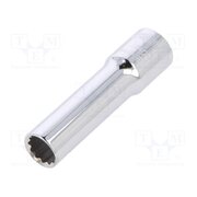 A7402DM-10 Socket; 12-angles,socket spanner; 10mm; 3/8"; tool steel gLstfKcgIl2yQwIPFc5f8tcXMgXUdf5eX64NYpeGscg