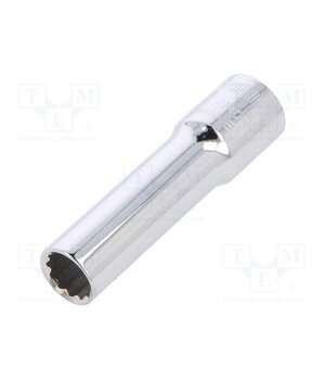 A7402DM-10 Socket; 12-angles,socket spanner; 10mm; 3/8"; tool steel gLstfKcgIl2yQwIPFc5f8tcXMgXUdf5eX64NYpeGscg