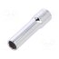 A7402DM-10 Socket; 12-angles,socket spanner; 10mm; 3/8"; tool steel gLstfKcgIl2yQwIPFc5f8tcXMgXUdf5eX64NYpeGscg