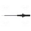 SPS 8034 NI / SW Measuring tip; 5A; 1kVDC; black; Socket size: 4mm; 20mΩ; L: 111mm 1ZaAOJE9y7pKPV10bAGYLlhOKVUA3isArZW7OBDMkuQ