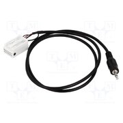 MERCEDES.03-JACK Aux adapter; Jack 3,5mm; 0.8m -yv7Iu5DbwPfmlKulYZAOa51wVQbORFtD1Psh1zExzY